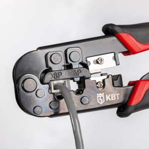 JT-02, Клещи для обжима разъемов 8Р8С (RJ-45), 6Р6С (RJ-12), 6P4C (RJ-11), 6Р2С, встроенные модули
