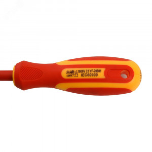 Отвертка крестовая диэлектрическая Pz2х100 1000В 49618