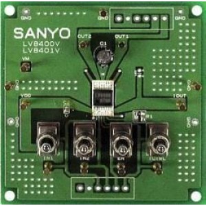 LV8400VEVB, Средства разработки интегральных схем (ИС) управления питанием EVM FOR LV8400V