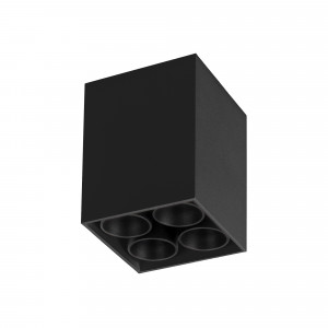 Светильник SP-ORIENT-SURFACE-TC-S65x65-10W Warm3000 (BK, 30 deg, 230V) 031857, Накладной интерьерный светильник. Мощность 10 Вт, св. поток 634 лм, 64 лм/Вт, теплый 3000 K, CRI>98, угол 30°, напряжение питания 230 В. Черный квадратный корпус из алюминия, степень защиты IP20. Размер: длина 65 мм, ширина 65 мм, высота 85 мм. Монтаж нак