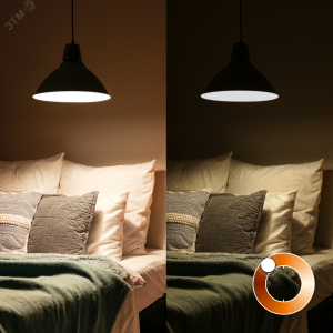 Лампа светодиодная филаментная Smart Home DIM E14 C35 4,5 Вт 1/10/40 1230112