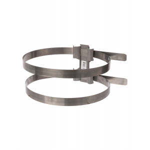 Держатель хомут сдвоенный 80-300 мм для изоляционной штанги, М8, термодиффузия SQ2402-3164