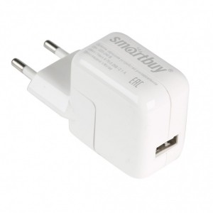 Smartbuy Ultra iCharge 5V/2.1A, сетевой блок питания на один USB разъём
