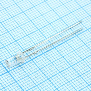 FYL-3044SURC1C, Светодиод 3мм Красный, прозрачный 300мКд 90°