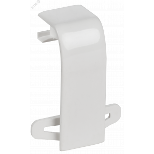 DLP Накладка на стык профиля 105х50мм белая 010696