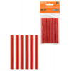 Клеевые стержни универсальные красные, 11 мм x 100 мм, 6 шт, 