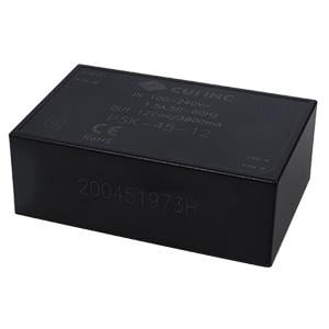 PSK-45-12, Импульсные источники питания ac-dc, 45 W, 12 Vdc, single output, encapsulated PCB