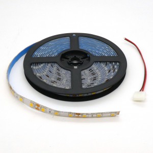 LED-лента 5050 WW/ 60 чипов /1м/12V/IP65, в силиконовой оболочке / белая  теплая / 60 чип диодов 5050 на метр / потребляемая мощность 14,4 Вт/м / 1080Лм/м / 2800k / IP65/