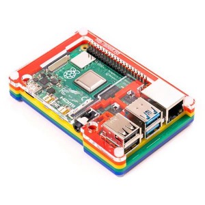 PIM465, Принадлежности Pimoroni Pibow Coup 4 - Rainbow
