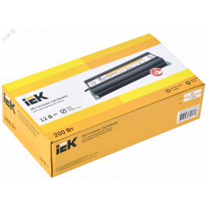 Драйвер LED ИПСН-PRO 200Вт 12 В блок- шнуры IP67 LSP1-200-12-67-33-PRO