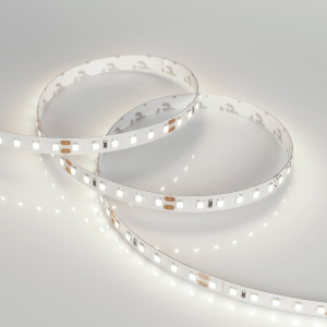 Лента RT 2-5000 24V Day5000 2x (2835, 160 LED/m, LUX) 024536, Лента LUX, светодиоды smd 2835, 160шт/м (800шт на 5м). Эффективность 150 лм/Вт, белая плата 8мм, скотч 3М. Цвет БЕЛЫЙ ДНЕВНОЙ (натуральный) 4800-5200K. Угол 120°, цветопередача CRI>85. Питание 24V, мощность 12 Вт/м (60 Вт на 5м). Размеры 5000х8х1.5мм. Мин