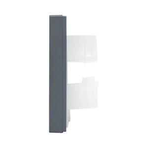 1 - местная рамка, IP44, графит, пластик Эпика EKF UP1-FPG-01-44