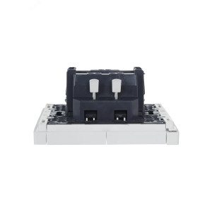 Выключатель 2-кл. СП FORTE&PIANO 10А FP206 с индикацией бел. IEK FP-V20-1-10-1-K01