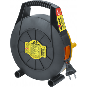 УДЛИНИТЕЛЬ НА КАТУШКЕ 4Х20М БЕЗ ЗАЗЕМЛ. 93 955 NPE-RC-04-20-X-2Х0.75 ЗАКР. 93955