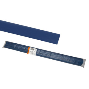 Термоусаживаемая трубка ТУТнг 12/6 синяя по 1м (50 м/упак) SQ0518-0227