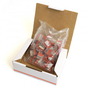 Клемма монтажная 4-проводная для 1-жильного проводника, 32390