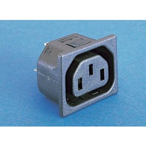 PX0695/30/63, Модули подачи электропитания переменного тока SNAP-FIT 3MM PANEL 6.3MM TAB