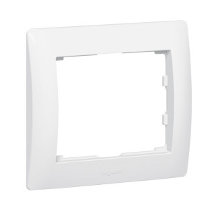 Рамка 1п Белая GL 771001