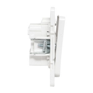 Выключатель 2-кл. Стокгольм 10А винтов. клеммы механизм бел. PROxima EYV10-123-20