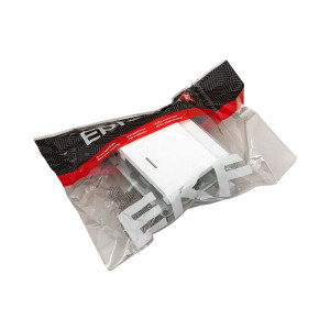 Механизм выключателя, карточный, с подсветкой, белый Эпика EKF UP1-SWW-card