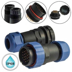 SZC28 19P-F-M, Разъём герметичный SZC28 19P-F-M, 19 контактов