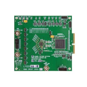 DC2365A-E, Средства разработки интегральных схем (ИС) преобразования данных LTC2358-16 Demo Board Buffered Octal, 16-Bit, 200ksps Simultaneous Sampling SAR ADC (req DC590, DC2026 or DC890)