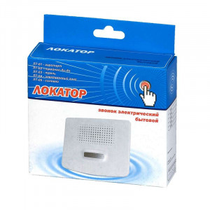 Звонок проводной Локатор соловей 220В 80-90дБА бел. ЛТ-05