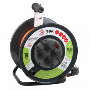 Удлинитель на метал. катушке 4х30м с заземл. 16А IP44 RMx-4es-3х1.5-30m-IP44 ПВС 3х1.5 Б0046850