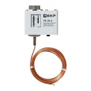 Реле температуры (термостат) капилляр 6 метра EKF TR-30-6