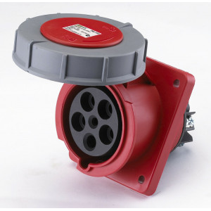 Розетка для скрытой проводки 434 3Р+РЕ 63А 380В IP6 26057DEK