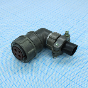 2РМТ22КУН4Г3В1В, Соединитель  цилиндрический низкочастотный негерметичный