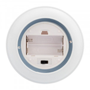 Декоративный фонарь с шариками 12х12х20,6 см, белый корпус, теплый белый цвет свечения 513-062