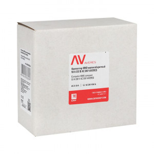 Контактор КМЭ 50А 400В АС AVERES ctr-s-50-00-400-av