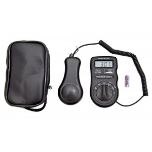 DT-1300 люксметр, Измерение уровня освещения 0...50000Lux, погрешность ±5%, разрешение 0.1 Lux