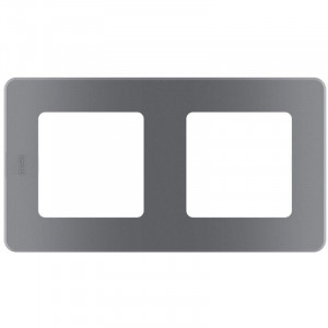 Рамка 2-м Inspiria дым. Leg 673947