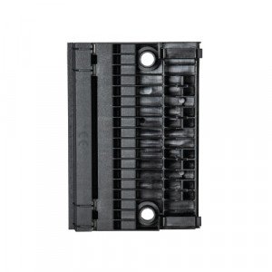 Поддон для клемм VM WKF K0..18, Поддон для клемм WKF 1,5 KOI, 18 гнезд, ширина: 91,5 мм, цвет: черный тип монтажа: на поверхность / DIN35