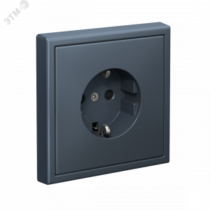 ARTGALLERY РОЗЕТКА с заземлением со шторками, 16А, механизм, быстрозажимные клеммы, грифель GAL000745S