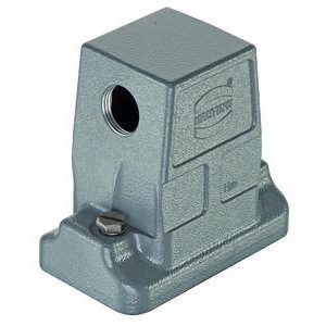 19396060548, Сверхмощные разъемы питания Han 6 HP Direct B Hood Side Entry, M40
