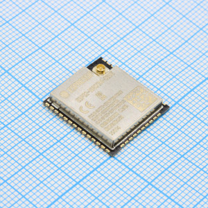 ESP32-WROOM-32UE-N4, Модуль микроконтроллера Wi-Fi + Bluetooth + Bluetooth LE 2.4ГГц на базе чипа ESP32-D0WD с разъемом для внешней антенны