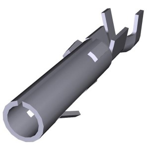 61314-1 (Cut Strip), Штыревые и гнездовые соединители SOCKET 24-18 AWG Cut Strip of 100