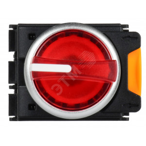 Переключатель с подсветкой 3 полож. 2NO красный MASTER IEK MI-SW60-20XD-4-14-3-K04