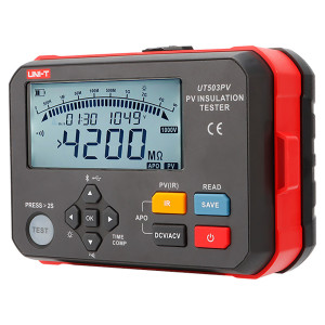 UT503PV, Измеритель сопротивления изоляции для фотоэлектрических систем