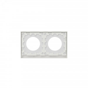 Рамка 2 поста IP44, KANT, белый песок 7010944
