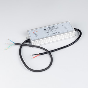 Блок питания ARPV-LG48200-PFC-A (48V, 4.2A, 200W) 030033, Источник напряжения с гальванической развязкой для светодиодных изделий. Входное напряжение 100-240 VAC. Выходные параметры: 48 В, 4.2 А, 200 Вт. Встроенный PFC >0.9. Герметичный алюминиевый корпус IP 67. Рабочая температура -40…+70C?. Габаритные размеры