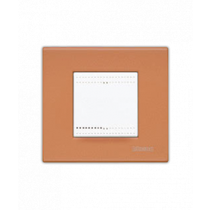 Накладка на 2 модуля, Резиновый красный N4802RE