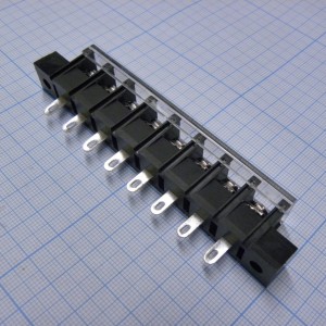DG58H-A-08P-13-00A(H), Барьерный клеммный блок 8 контактов. Серия DG58H-A