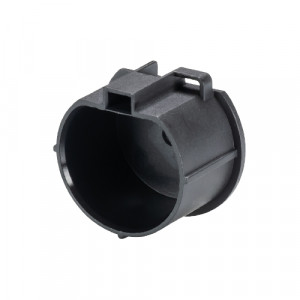 Защитная крышка Z5.569.5353.1, Защитная крышка контактной группы неиспользуемого вилочного разъема разъема 6/7 полюсов, цвет корпуса: черный, серия RST Classic