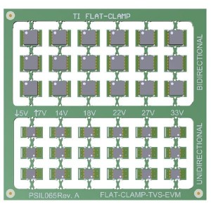 FLAT-CLAMP-TVS-EVM, Средства разработки интерфейсов TVSxx0x Precision Surge Protection Diode Adaptor Board Evaluation Module
