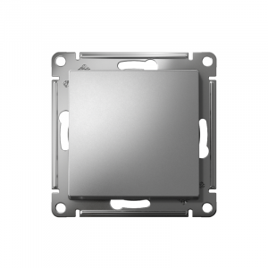 Выключатель 1-кл. СП AtlasDesign 10А IP20 (сх. 1) 10AX механизм сталь SE ATN000911