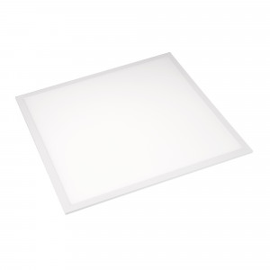 Светильник DL-INTENSO-S600x600-40W Day4000 (WH, 120 deg, CRI90, 230V) 038429, Светодиодная панель с торцевой засветкой (edge-lit). Мощность 40 Вт, св. поток 4000 лм, 100 лм/Вт, дневной 4000 K, CRI>90, угол 120°, напряжение питания 230 В. Белый квадратный корпус из алюминия, экран PS, LGP PMMA, степень защиты IP40.